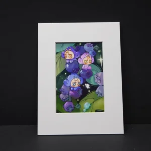 Acid-free Cardboard Framed Printed Photo Frame Illustration Print Art Giclee Poster Decorative Painting