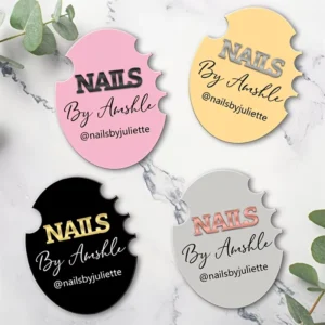 Acrylic Nail Art Photo Prop Display Card for Nail Salons