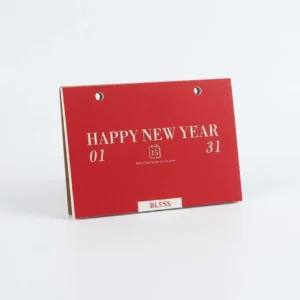 Acrylic Replacement Desk Calendar Customizable Recyclable Coated Paper Monthly Calendar