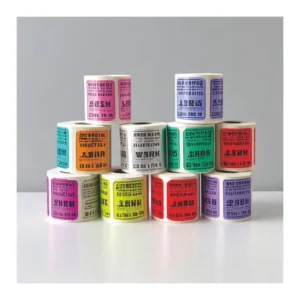 Adhesive Private Label Sticker for Plastic Bottles