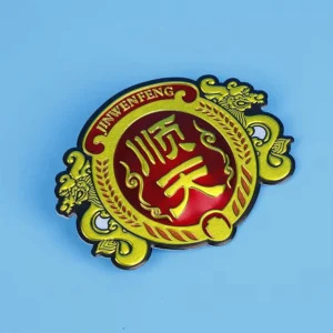 Adhesive Raised Logo Metal Printing Nameplates