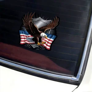 Adhesive Vinyl Car Body Compass Decal Waterproof Exterior Sticker