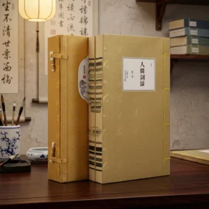 Adult Remarks on Ci Poetry Hand-Thread-Bound Book on Xuan Paper