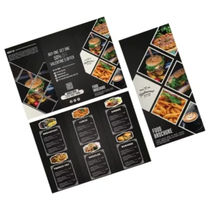 Advanced Copperplate Printing Catalog Brochure User Manual Flyer Customized Logo Menu Style Perfect Binding