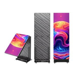 Advertising GOB Double-Sided Vertical LED Digital Signage Poster Display P2.5 P1.86 P1.53 for Shopping Mall Stands