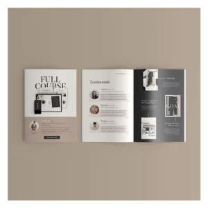 Advertising Promotional Materials Brochure Booklet Flyers Leaflet Pamphlet Book Magazine Printing Service High Quality