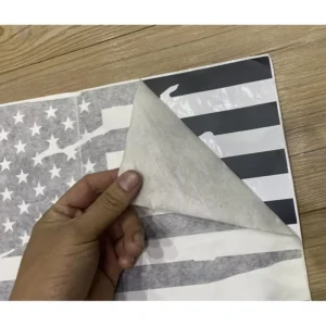 American Flag PVC Car Window Decal Sticker Customizable Paste Type