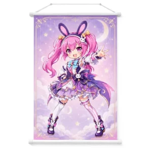 Anime Characters Customized Wall Scroll Posters Hanging Indoor Anime Banner