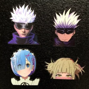 Anime Motion Sticker Demon Slayer 3D Car Sticker
