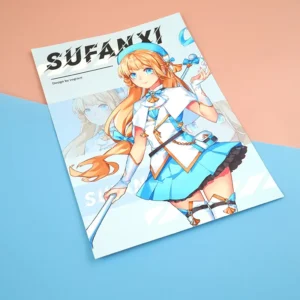 Anime Printed Coated Paper Posters Wall Art Prints 3D Lenticular Poster