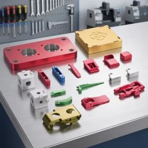 Anodized Aluminum CNC Machining Parts and Stainless Steel CNC Milling Components, Custom CNC Lathe Machining