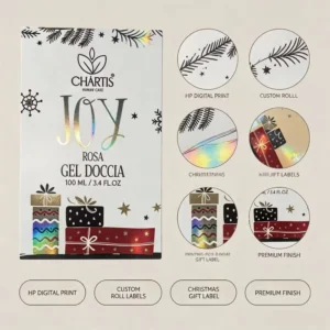 Anti Counterfeit Food Label Sticker with QR Code Waterproof for Brand Protection