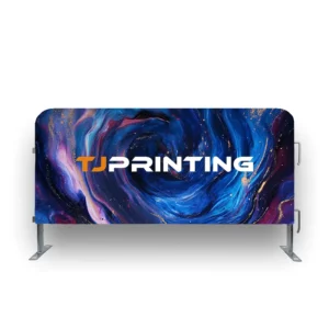 Anti-Cracking Mesh Fence Banner Custom Logo Double Side Wind Rain Resistant Exhibition Booth Wrap