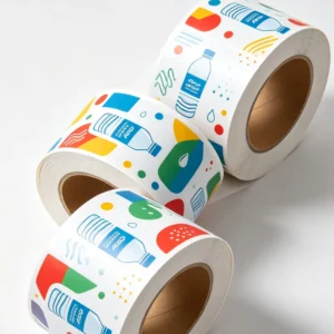Anti-Scratch Custom Design Labels for Plastic Mineral Water Bottles and Automatic Labeling Machines