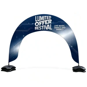 Arch Race Gate Banner Flag