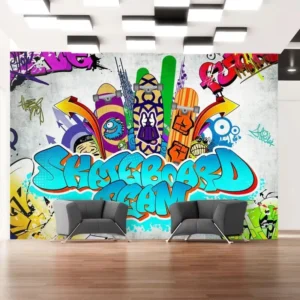 Art Self Adhesive Wall Stickers UV Printed PVC Decals for Room Decoration