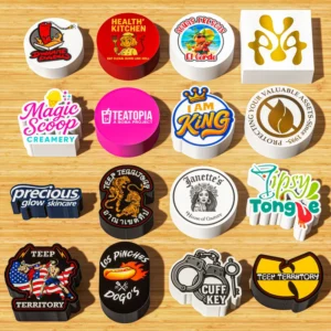 Assorted-Shaped Cartoon Vinyl Custom Die-Cut Waterproof Adhesive Stickers