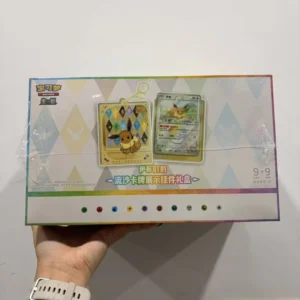 Authentic Simplified Chinese Blooming Legends Eevee Sand Flow Card Display Set Premium Collection TCG Booster Box