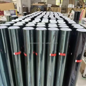 Auto Glass Nano Ceramic Window Tint Solar Control Car Window Film Roll With Automotive Window Tint Logo Sticker