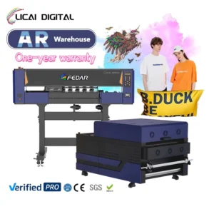 Automatic 24 Inch 2*I3200 All-in-One DTF Printer Transfer Machine for Sportswear
