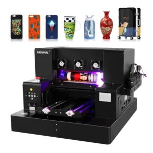 Automatic A4/A3 LED UV Inkjet Flatbed Bottle Printer with Jig