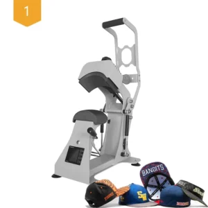 Automatic Cap Printing Heat Press Transfer Machine for Cap Front Panels