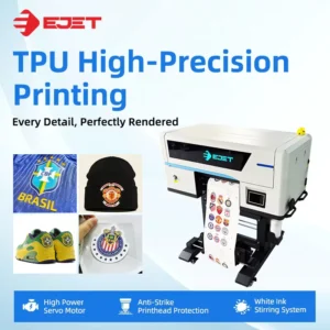 Automatic High-Speed TPU Film UV Ink DTF Printer with I3200 Printhead, A1, 33 cm, for Clothes
