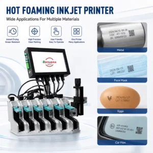 Automatic TIJ Two Point Five Printer for High-Speed Date Code Packaging