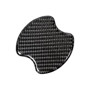 Automotive Decor Accessories 2 Pcs Carbon Fiber Surface Door Cup Handle Bowl Anti Scratch Protection Decorative Stickers