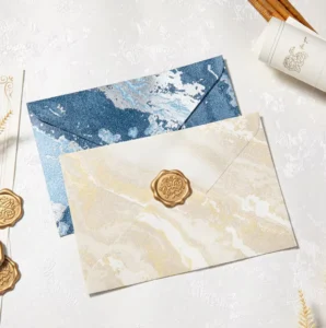Autumn Art-Grade Wedding Vintage Gift Card Letter Invitation Envelopes for Greeting Vouchers and Receipts