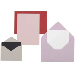B6 DIY Green Wedding Invitation Paper Envelope