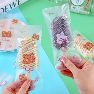 BOPP Food-Grade Heat-Seal Pouches and Wrappers for Chocolate Bars, Lollipops, Popsicles, Ice Cream, Baby Food, and Milk