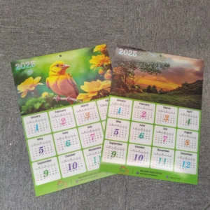 BSCI-Audited Factory Custom 3D Lenticular Wall Calendar Printing