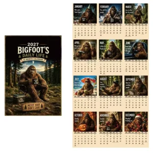 Bigfoot’s Daily Life Calendar