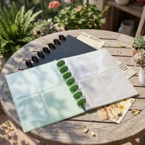 Binder 3in PVC Card Holder Photocard Book Photo Album with Inner Pages