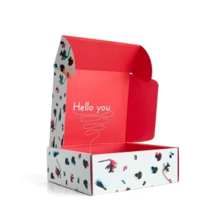 Biodegradable Corrugated Paper Carton Packaging Box Custom Printed Paper Boxes