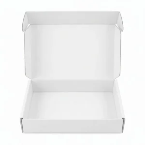 Biodegradable Kraft Airplane Beauty Skincare Box with Side-Flap Closure
