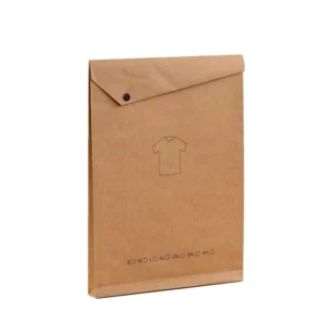 Biodegradable Offset Paper T-shirt Small Clothes Recycling Paper Bag Mailing Cardboard Envelope Offset Self-Adhesive