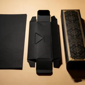 Black 280gsm Cardstock Paper Smooth for UV Printing and Embossing Crafts