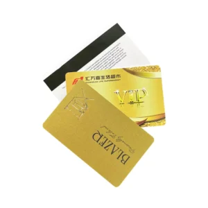 Blank CR80 30mil RFID Smart PVC Card with 1/2-inch HICO Magnetic Stripe for Gift, Photo ID, Badge, and Membership