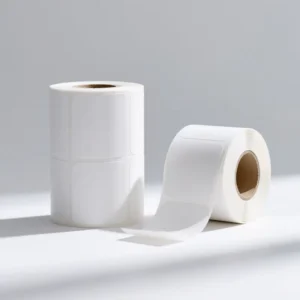 Blank Direct Thermal Self-Adhesive Labels 50mm x 25mm