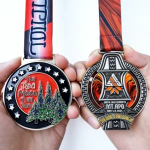 Blank Gold Silver Copper Lacquered Sports Metal Medals