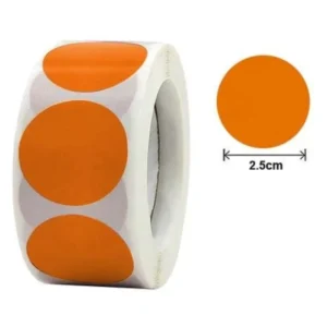 Blank Round Self-Adhesive Seal Label Stickers Custom Printed for Gift Box Perfume Bottle with Box