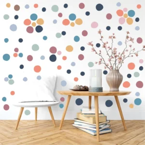 Bohemian Style Color Wall Stickers Self Adhesive Home Kindergarten Wall Decoration Children’s Room Wall Stickers