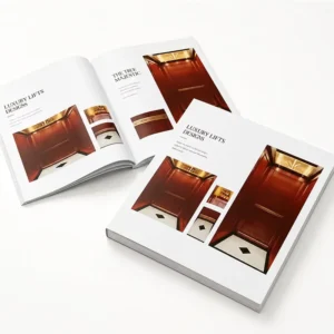 Booklet Brochure Magazine Catalogue Printing with Varnishing