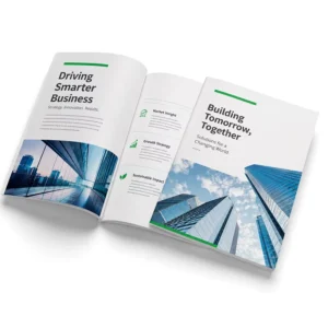 Brochure Printing Factory Custom Coated Art Paper A4 A5 Product Brochure Booklet OEM Offset Printing Catalogue Printing