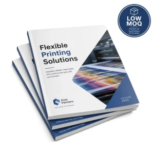 Brochure Printing Perfect Binding Offset Paper and Cardboard Book