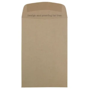 Brown Kraft Paper Envelopes with Screen or Offset Printing, 500 Pack, C4 C5 C6 A4 A5 Sizes