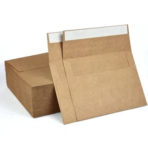 Brown Kraft Paper Self-Sealing Letter-Size Catalog Envelopes for Shipping, Mailing, Weddings, and Invitations