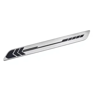 Brushed Metal Self Adhesive No Printing Car Body Sticker Side Strip Decal for Car Door and Rear Window